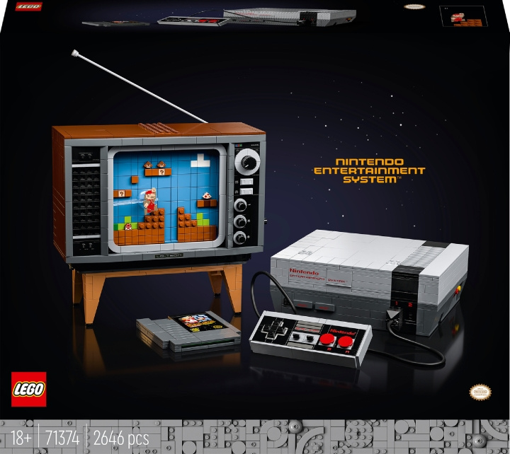 LEGO Super Mario 71374 - Nintendo Entertainment System in de groep SPEELGOED, KINDER- & BABYPRODUCTEN / Speelgoed / Bouwspeelgoed / Lego bij TP E-commerce Nordic AB (C33544)