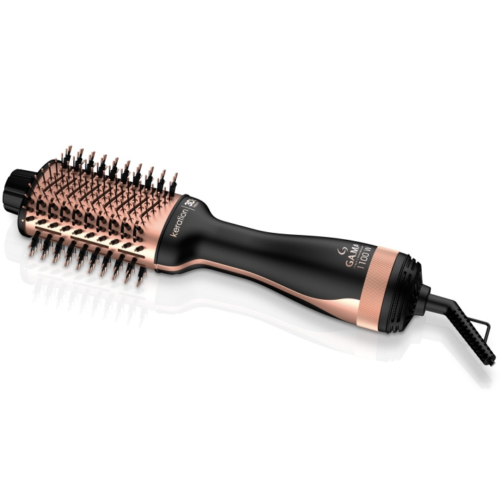 GA.MA Varmluftsborste Stylish Keration Line GH4001 in de groep BEAUTY & HEALTH / Haar & Styling / Stylingtools / Heteluchtborstels bij TP E-commerce Nordic AB (C33735)