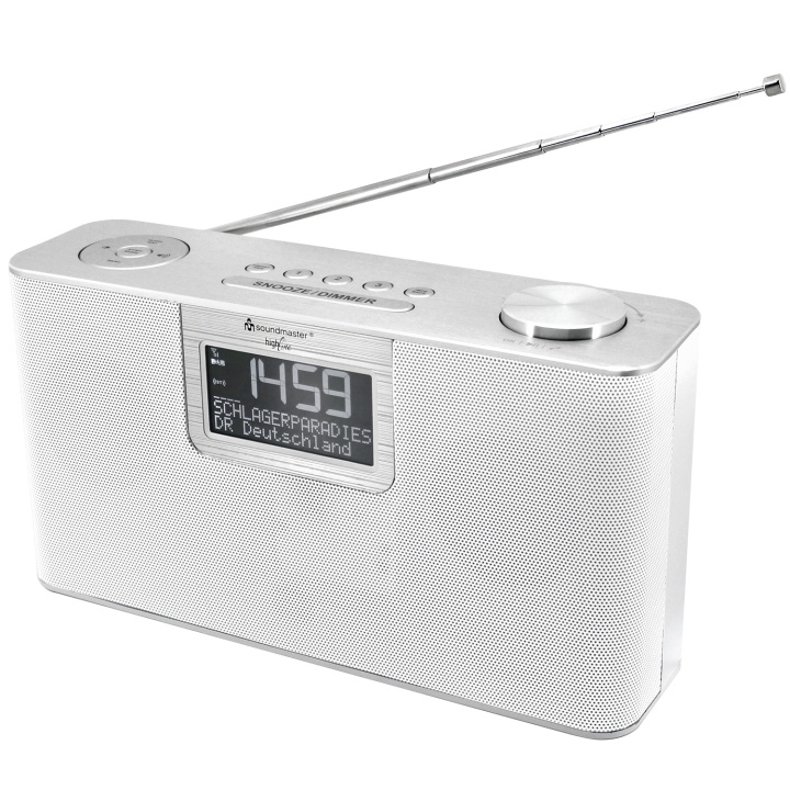 Soundmaster DAB700WE Stereo DAB+/FM radio with USB/Micro SD-MP3, Bluetooth® in de groep HOME ELECTRONICS / Audio & Beeld / Thuisbioscoop, Hifi en Draagbaar / Radio & Wekkers / Draadloze audiozender bij TP E-commerce Nordic AB (C33754)