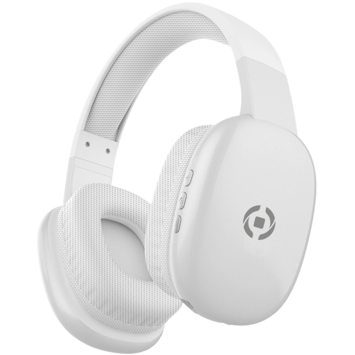 Celly Freebeat Trådlösa hörlurar Over-ear Vit in de groep HOME ELECTRONICS / Audio & Beeld / Koptelefoon & Accessoires / Koptelefoon bij TP E-commerce Nordic AB (C33772)