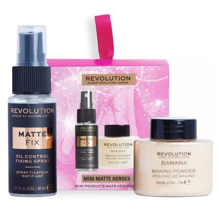Makeup Revolution Mini Matte Heroes Gift Set in de groep BEAUTY & HEALTH / Cadeausets / Cadeausets voor haar bij TP E-commerce Nordic AB (C33934)