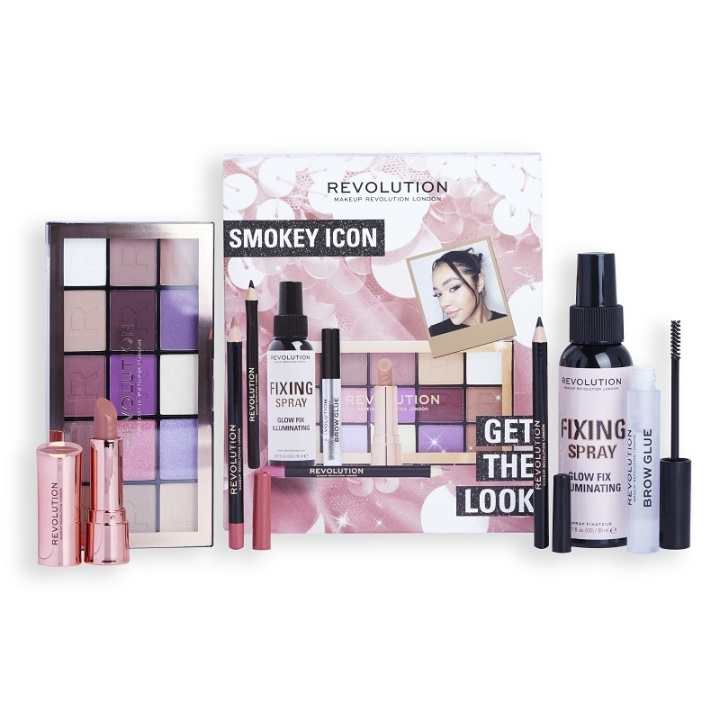 Makeup Revolution Get The Look Smokey Icon Gift Set in de groep BEAUTY & HEALTH / Cadeausets / Cadeausets voor haar bij TP E-commerce Nordic AB (C33940)