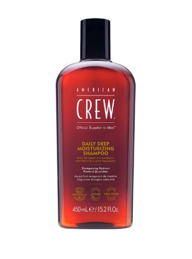 American Crew Daily Deep Moisturizing Shampoo 450ml in de groep BEAUTY & HEALTH / Haar & Styling / Haarverzorging / Shampoo bij TP E-commerce Nordic AB (C33941)