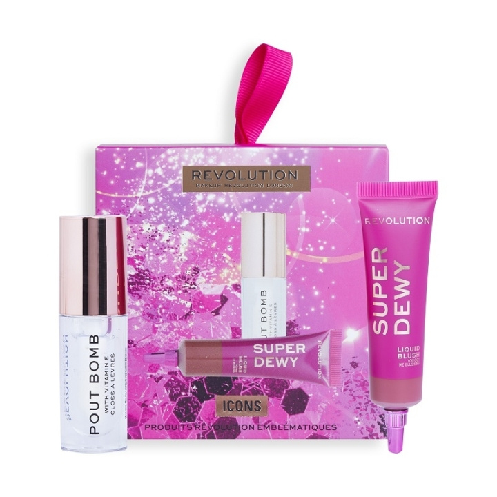 Makeup Revolution Icons Gift Set in de groep BEAUTY & HEALTH / Cadeausets / Cadeausets voor haar bij TP E-commerce Nordic AB (C33942)