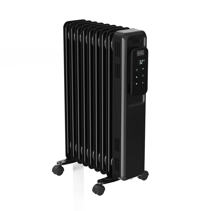 BLACK+DECKER Oljefyllt element 2000W Svart in de groep HUISHOUDEN & TUIN / Ventilatoren & Klimaatproducten / Radiatoren bij TP E-commerce Nordic AB (C34650)