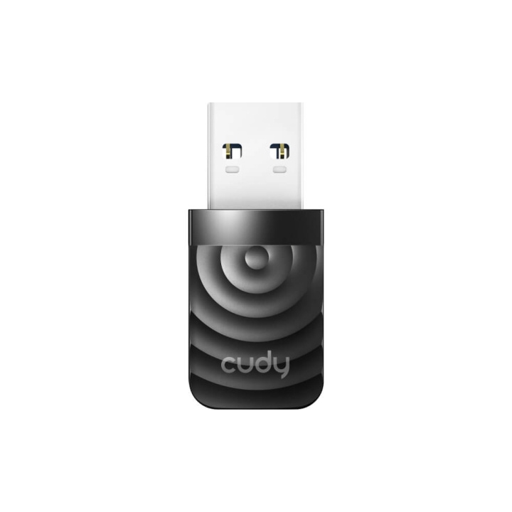 Cudy Adapter USB WU1300S AC1300 in de groep COMPUTERS & RANDAPPARATUUR / Netwerk / Netwerkkaarten / USB Draadloos bij TP E-commerce Nordic AB (C34676)