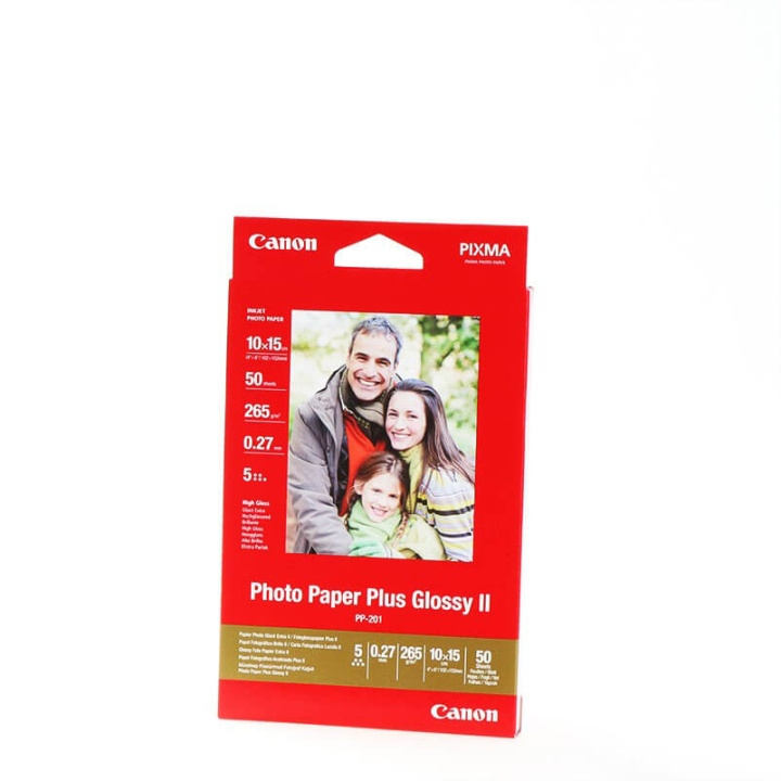 Canon Papper 2311B003 PP-201 10x15 Glossy in de groep HUISHOUDEN & TUIN / Kantoormateriaal / Papier & Blokken bij TP E-commerce Nordic AB (C34805)