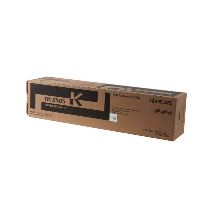 Kyocera Toner 1T02LC0NLC TK-8505 Svart in de groep COMPUTERS & RANDAPPARATUUR / Printers & Accessoires / Inkt & Toner / Toner / Kyocera bij TP E-commerce Nordic AB (C34843)