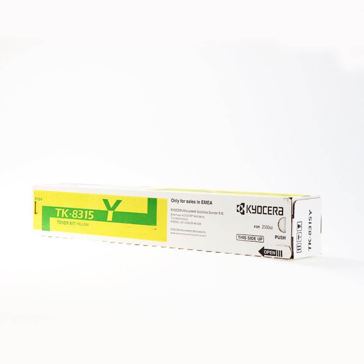 Kyocera Toner 1T02MVANL0 TK-8315 Gul in de groep COMPUTERS & RANDAPPARATUUR / Printers & Accessoires / Inkt & Toner / Toner / Kyocera bij TP E-commerce Nordic AB (C34857)