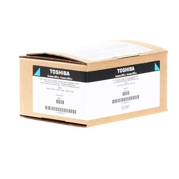 Toshiba Toner 6B000000746 T-305P-R Cyan in de groep COMPUTERS & RANDAPPARATUUR / Printers & Accessoires / Inkt & Toner / Toner / Toshiba bij TP E-commerce Nordic AB (C35055)