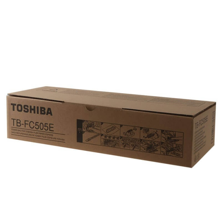 Toshiba Resttonerbehållare 6AG00007695 TB-FC505E in de groep COMPUTERS & RANDAPPARATUUR / Printers & Accessoires / Inkt & Toner / Toner / Anderen bij TP E-commerce Nordic AB (C35067)