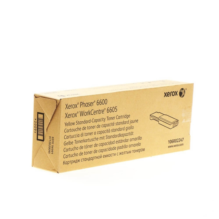 Xerox Toner 106R02247 Gul in de groep COMPUTERS & RANDAPPARATUUR / Printers & Accessoires / Inkt & Toner / Toner / Xerox bij TP E-commerce Nordic AB (C35107)