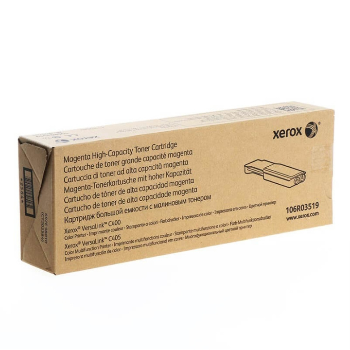 Xerox Toner 106R03519 Magenta Hög Kapacitet in de groep COMPUTERS & RANDAPPARATUUR / Printers & Accessoires / Inkt & Toner / Toner / Xerox bij TP E-commerce Nordic AB (C35136)