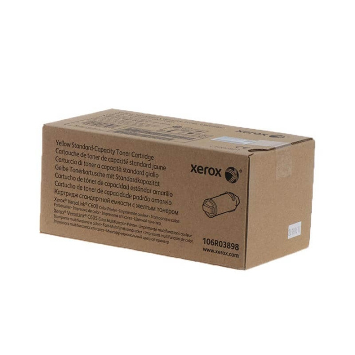 Xerox Toner 106R03898 Gul in de groep COMPUTERS & RANDAPPARATUUR / Printers & Accessoires / Inkt & Toner / Toner / Xerox bij TP E-commerce Nordic AB (C35152)
