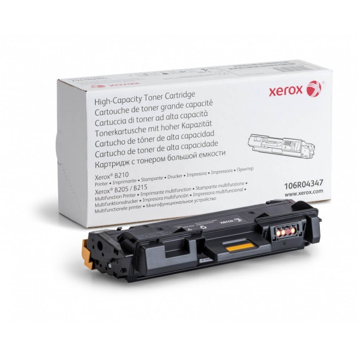 Xerox Toner 106R04347 Svart Hög Kapacitet in de groep COMPUTERS & RANDAPPARATUUR / Printers & Accessoires / Inkt & Toner / Toner / Xerox bij TP E-commerce Nordic AB (C35158)