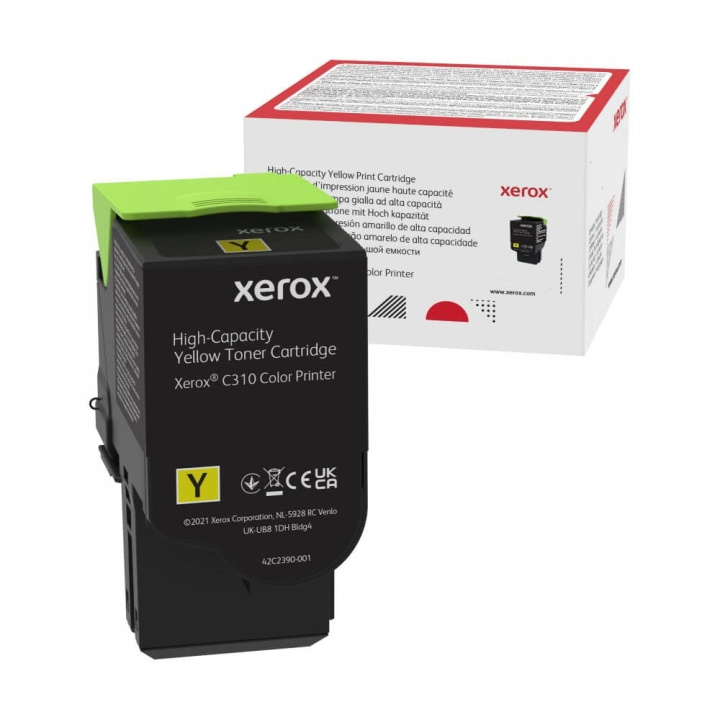 Xerox Toner 006R04367 Gul Hög Kapacitet in de groep COMPUTERS & RANDAPPARATUUR / Printers & Accessoires / Inkt & Toner / Toner / Xerox bij TP E-commerce Nordic AB (C35185)