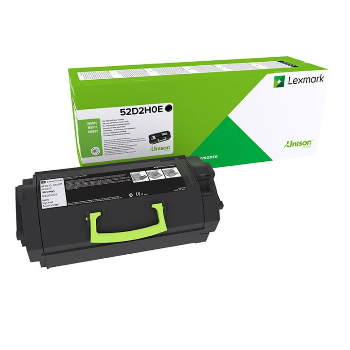 Lexmark Toner 52D2H0E Svart, Corporate Return in de groep COMPUTERS & RANDAPPARATUUR / Printers & Accessoires / Inkt & Toner / Toner / Lexmark bij TP E-commerce Nordic AB (C36670)