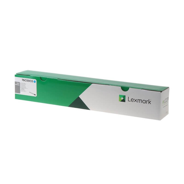 Lexmark Toner 76C00C0 Cyan, Return in de groep COMPUTERS & RANDAPPARATUUR / Printers & Accessoires / Inkt & Toner / Toner / Lexmark bij TP E-commerce Nordic AB (C36717)