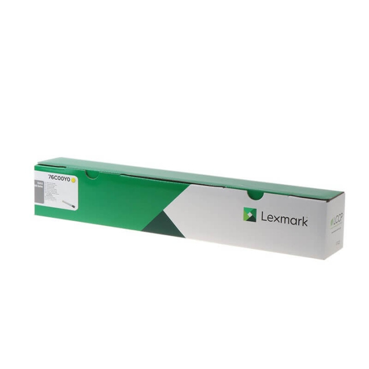 Lexmark Toner 76C00Y0 Gul, Return in de groep COMPUTERS & RANDAPPARATUUR / Printers & Accessoires / Inkt & Toner / Toner / Lexmark bij TP E-commerce Nordic AB (C36720)