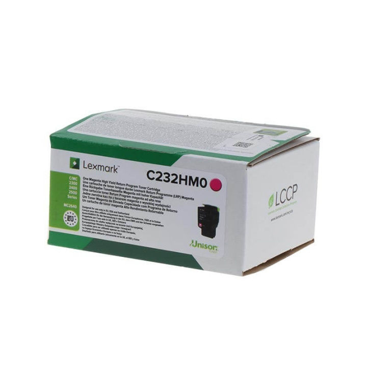 Lexmark Toner C232HM0 Magenta High Yield in de groep COMPUTERS & RANDAPPARATUUR / Printers & Accessoires / Inkt & Toner / Toner / Lexmark bij TP E-commerce Nordic AB (C36757)