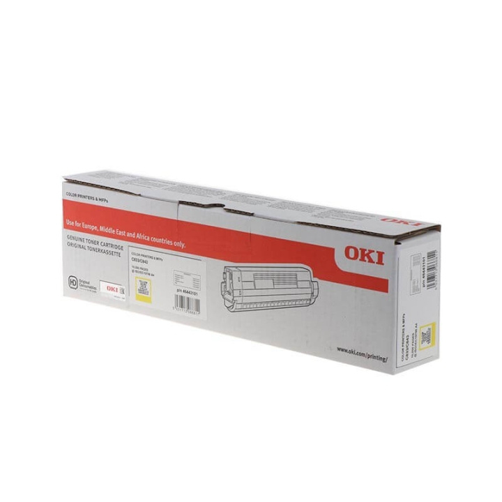 OKI Toner 46443101 Gul Hög Kapacitet in de groep COMPUTERS & RANDAPPARATUUR / Printers & Accessoires / Inkt & Toner / Toner / OKI bij TP E-commerce Nordic AB (C36872)