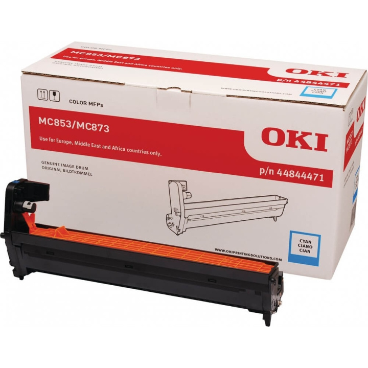 OKI Trumma 44844471 Cyan in de groep COMPUTERS & RANDAPPARATUUR / Printers & Accessoires / Inkt & Toner / Drums / OKI bij TP E-commerce Nordic AB (C36938)
