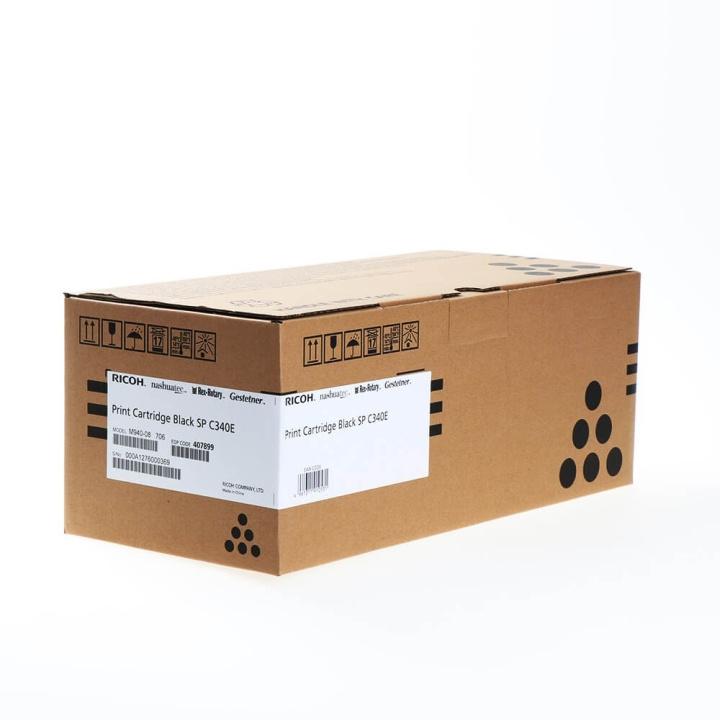 Ricoh Toner 407899 SP C340E Svart in de groep COMPUTERS & RANDAPPARATUUR / Printers & Accessoires / Inkt & Toner / Toner / Ricoh bij TP E-commerce Nordic AB (C36970)