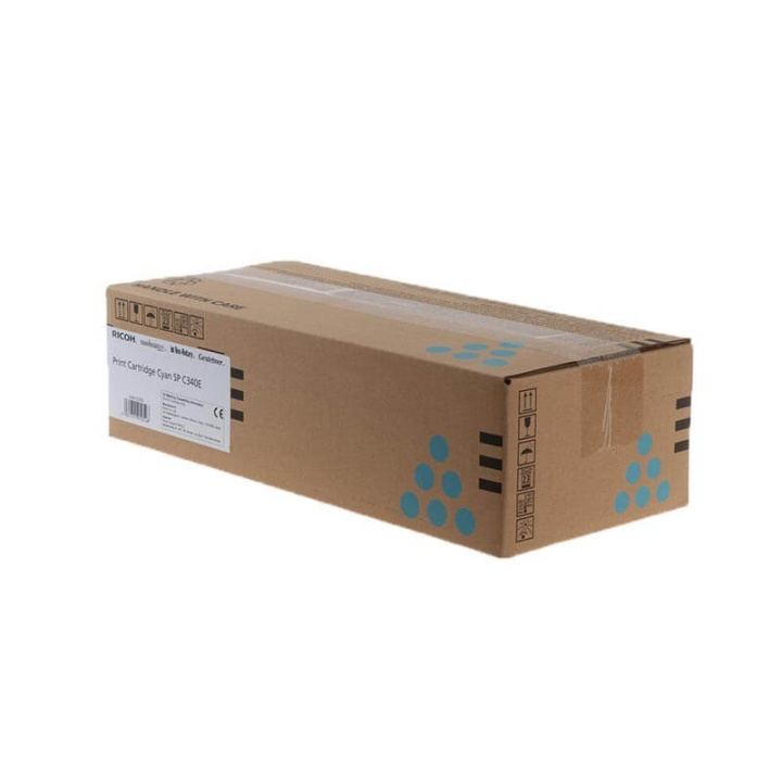 Ricoh Toner 407900 SP C340E Cyan in de groep COMPUTERS & RANDAPPARATUUR / Printers & Accessoires / Inkt & Toner / Toner / Ricoh bij TP E-commerce Nordic AB (C36971)