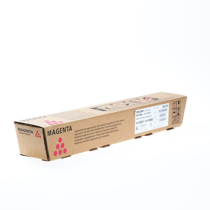 Ricoh Toner 842045 MP C3501/MP C3300 Magenta in de groep COMPUTERS & RANDAPPARATUUR / Printers & Accessoires / Inkt & Toner / Toner / Ricoh bij TP E-commerce Nordic AB (C37019)