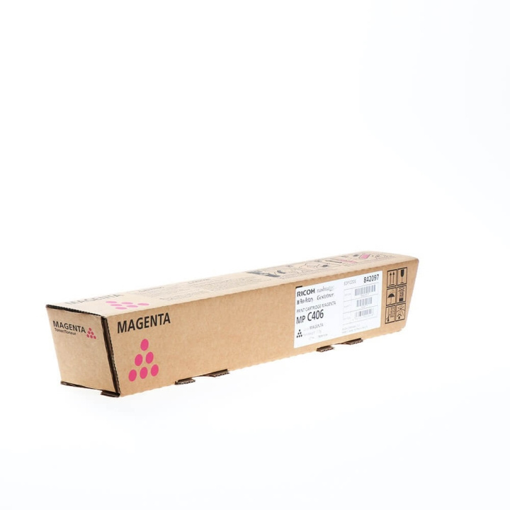 Ricoh Toner 842097 MP C406 Magenta in de groep COMPUTERS & RANDAPPARATUUR / Printers & Accessoires / Inkt & Toner / Toner / Ricoh bij TP E-commerce Nordic AB (C37035)