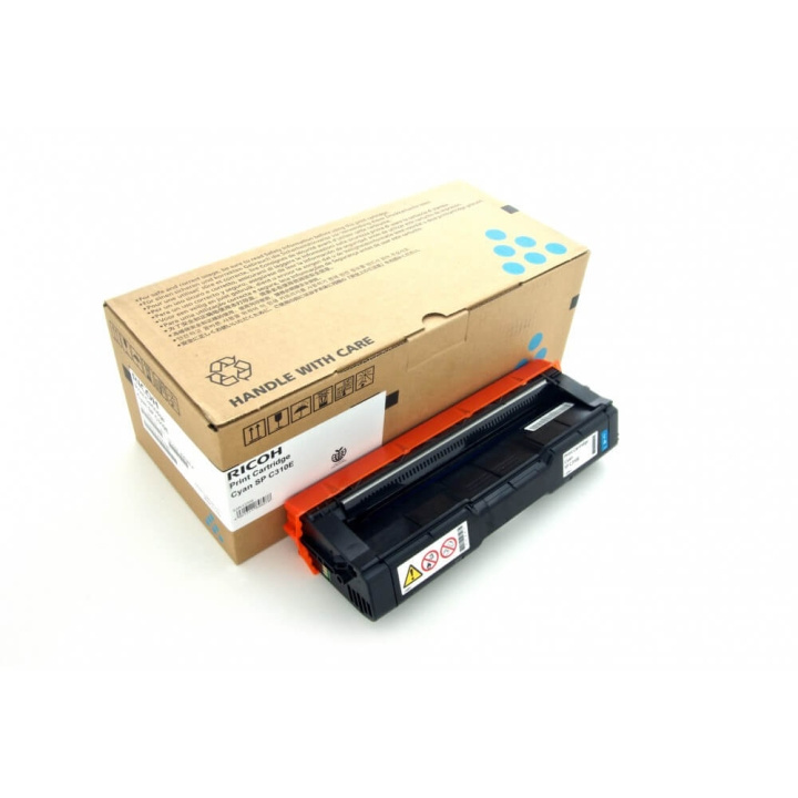 Ricoh Toner 407641 SP C310E Cyan in de groep COMPUTERS & RANDAPPARATUUR / Printers & Accessoires / Inkt & Toner / Toner / Ricoh bij TP E-commerce Nordic AB (C37083)