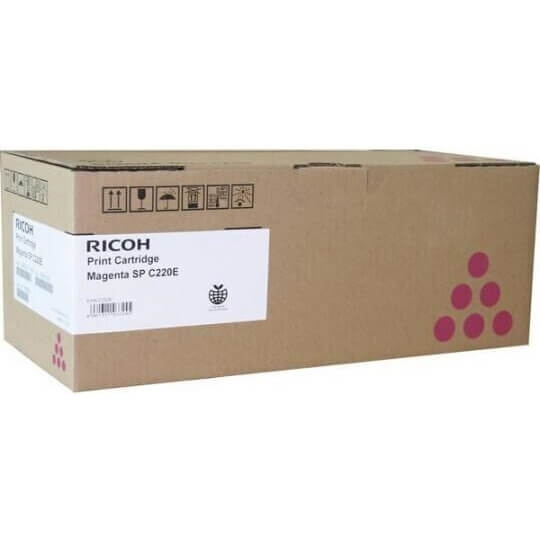 Ricoh Toner 408453 M C240 Magenta in de groep COMPUTERS & RANDAPPARATUUR / Printers & Accessoires / Inkt & Toner / Toner / Ricoh bij TP E-commerce Nordic AB (C37133)