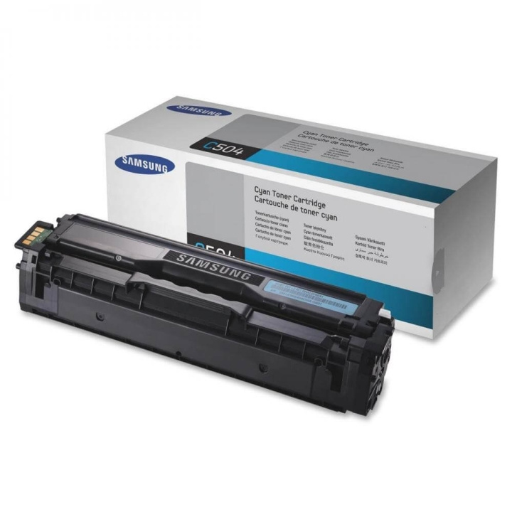 Samsung Toner SU025A CLT-C504S Cyan in de groep COMPUTERS & RANDAPPARATUUR / Printers & Accessoires / Inkt & Toner / Toner / Samsung bij TP E-commerce Nordic AB (C37197)