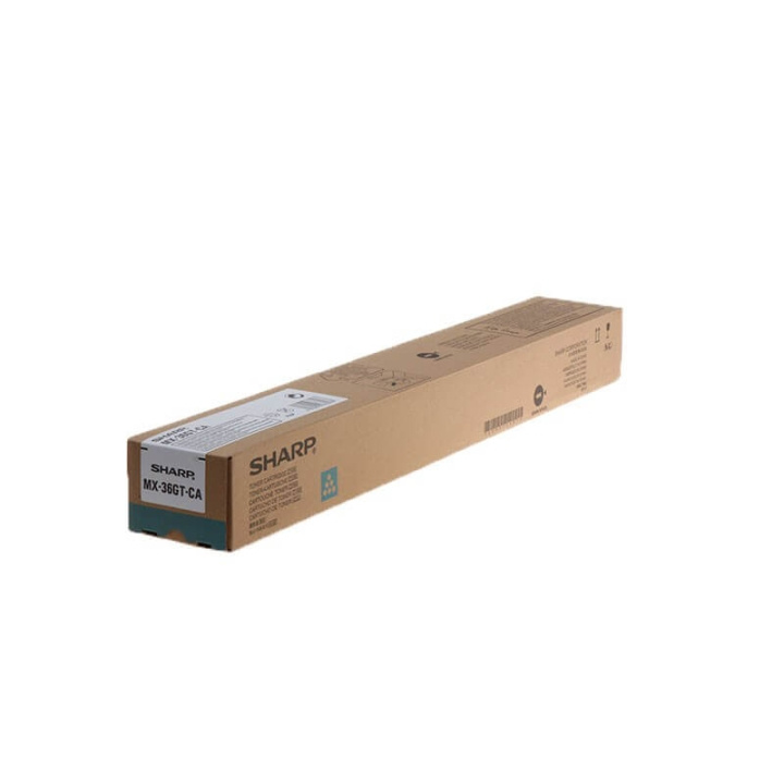 Sharp Toner MX36GTCA MX-36GT Cyan in de groep COMPUTERS & RANDAPPARATUUR / Printers & Accessoires / Inkt & Toner / Toner / Sharp bij TP E-commerce Nordic AB (C37443)