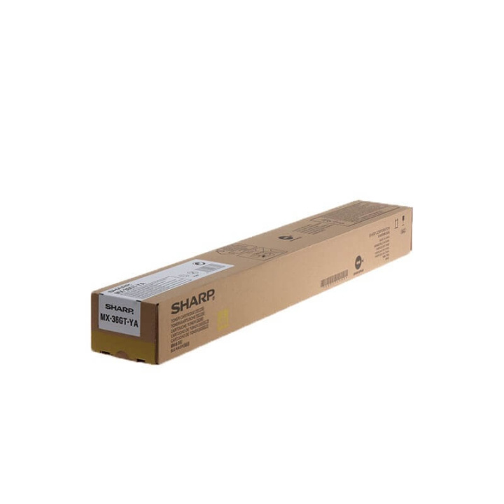 Sharp Toner MX36GTYA MX-36GT Gul in de groep COMPUTERS & RANDAPPARATUUR / Printers & Accessoires / Inkt & Toner / Toner / Sharp bij TP E-commerce Nordic AB (C37445)