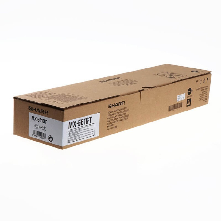 Sharp Toner MX561GT MX-561GT Svart in de groep COMPUTERS & RANDAPPARATUUR / Printers & Accessoires / Inkt & Toner / Toner / Sharp bij TP E-commerce Nordic AB (C37452)