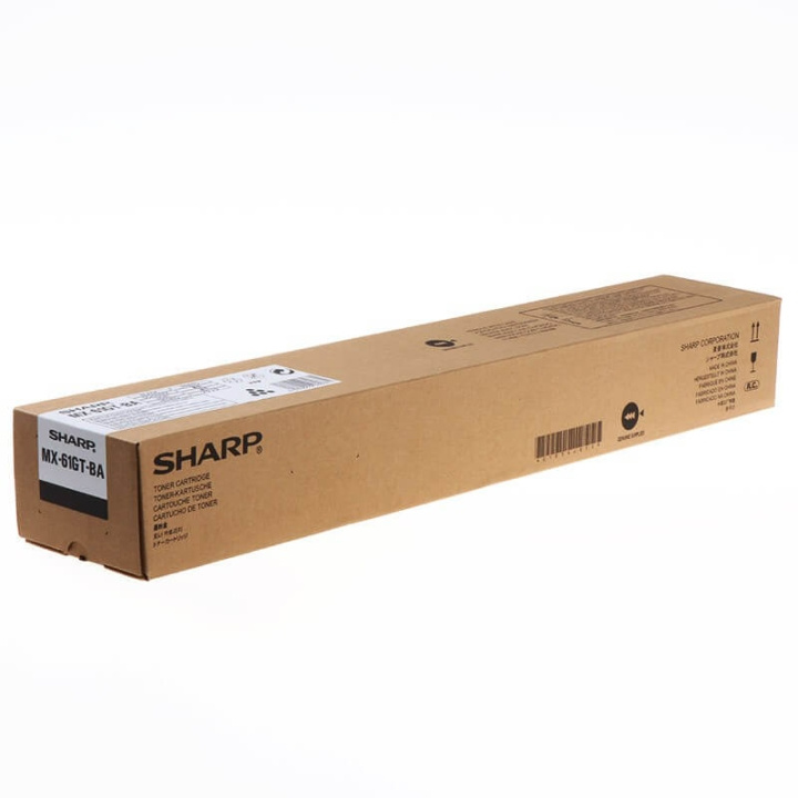 Sharp Toner MX61GTBA MX-61GT Svart in de groep COMPUTERS & RANDAPPARATUUR / Printers & Accessoires / Inkt & Toner / Toner / Sharp bij TP E-commerce Nordic AB (C37453)