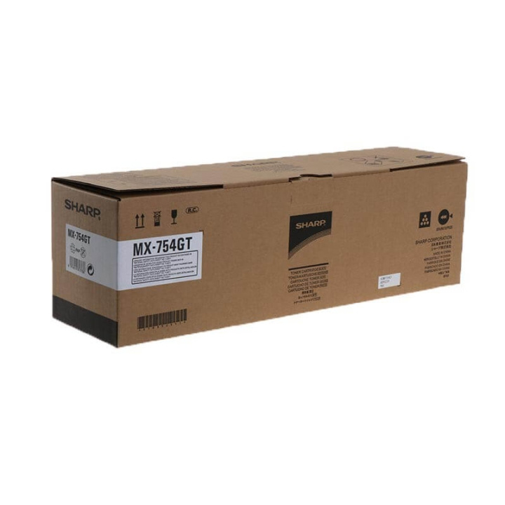 Sharp Toner MX754GT MX-754GT Svart in de groep COMPUTERS & RANDAPPARATUUR / Printers & Accessoires / Inkt & Toner / Toner / Sharp bij TP E-commerce Nordic AB (C37461)