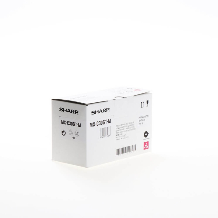 Sharp Toner MXC30GTM MX-C30GT Magenta in de groep COMPUTERS & RANDAPPARATUUR / Printers & Accessoires / Inkt & Toner / Toner / Sharp bij TP E-commerce Nordic AB (C37467)