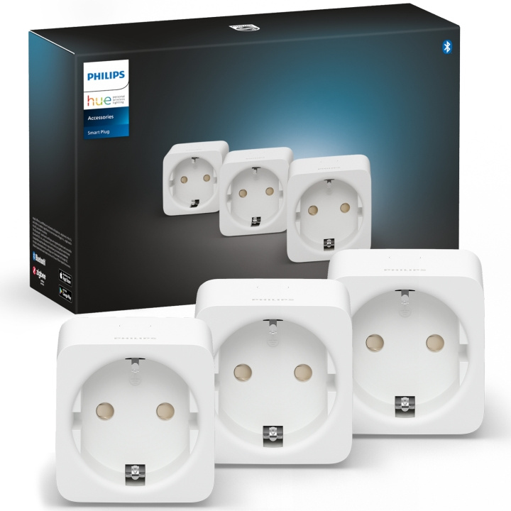 Philips Hue Smartplug 3-pack in de groep HUISHOUDEN & TUIN / Smart home / Smart plugs bij TP E-commerce Nordic AB (C37685)