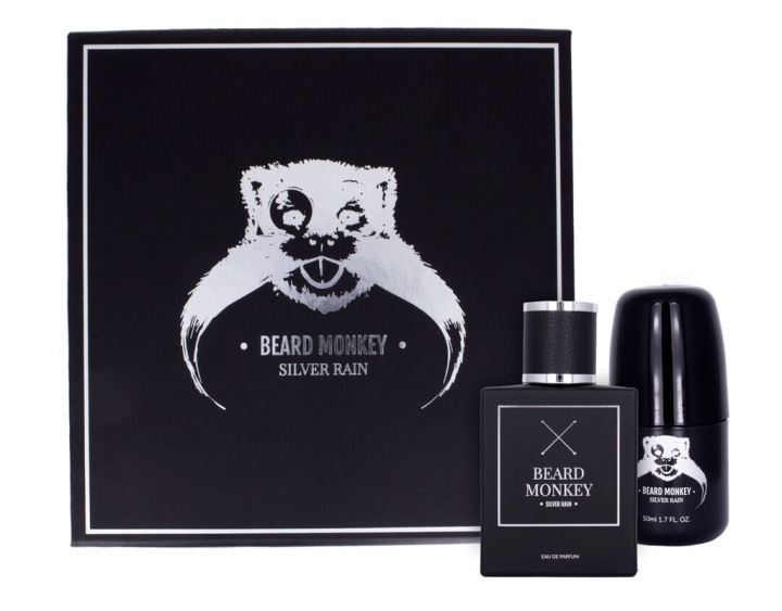 Beard Monkey Giftset Beard Monkey Silver Rain in de groep BEAUTY & HEALTH / Geuren & Parfum / Parfum / Parfum voor hem bij TP E-commerce Nordic AB (C37718)