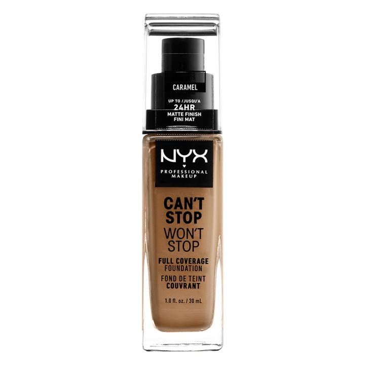 NYX PROF. MAKEUP Can\'t Stop Won\'t Stop Foundation - Caramel in de groep BEAUTY & HEALTH / Makeup / Make-up gezicht / Foundation bij TP E-commerce Nordic AB (C37723)