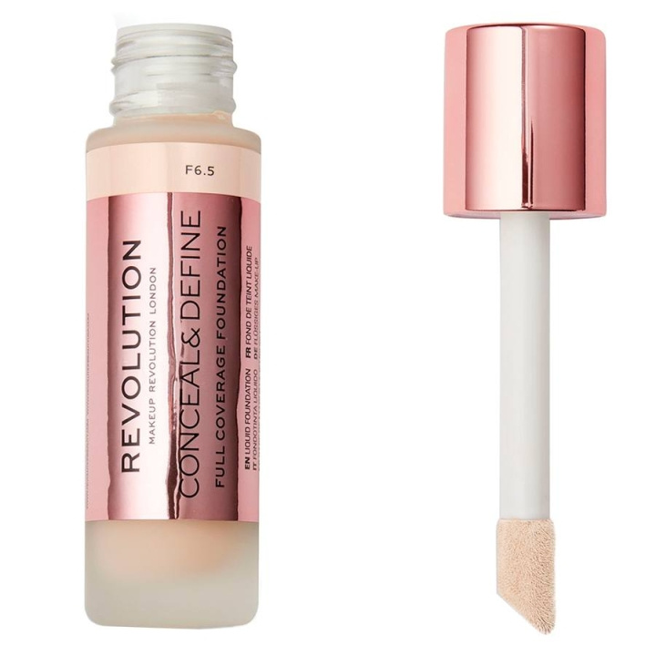 Makeup Revolution Conceal & Define Foundation F6.5 in de groep BEAUTY & HEALTH / Makeup / Make-up gezicht / Foundation bij TP E-commerce Nordic AB (C37727)