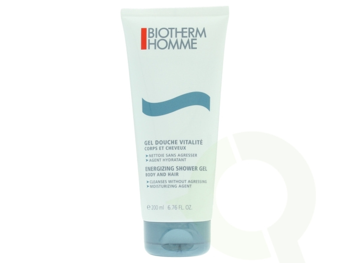 Biotherm Homme Energizing Shower Gel 200 ml in de groep BEAUTY & HEALTH / Huidsverzorging / Lichaamsverzorging / Bad- en douchegels bij TP E-commerce Nordic AB (C37804)