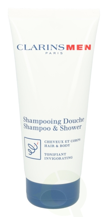 Clarins Men Shampoo & Shower 200 ml in de groep BEAUTY & HEALTH / Haar & Styling / Haarverzorging / Shampoo bij TP E-commerce Nordic AB (C37816)