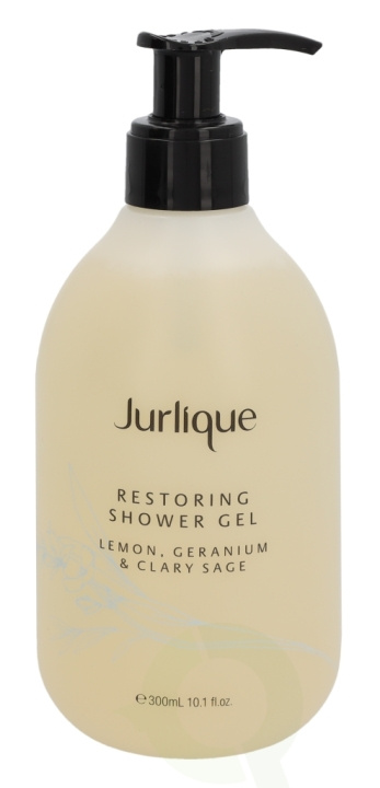Jurlique Restoring Lemon, Geranium & Clary Sage Shower Gel 300 ml in de groep BEAUTY & HEALTH / Huidsverzorging / Lichaamsverzorging / Bad- en douchegels bij TP E-commerce Nordic AB (C37847)