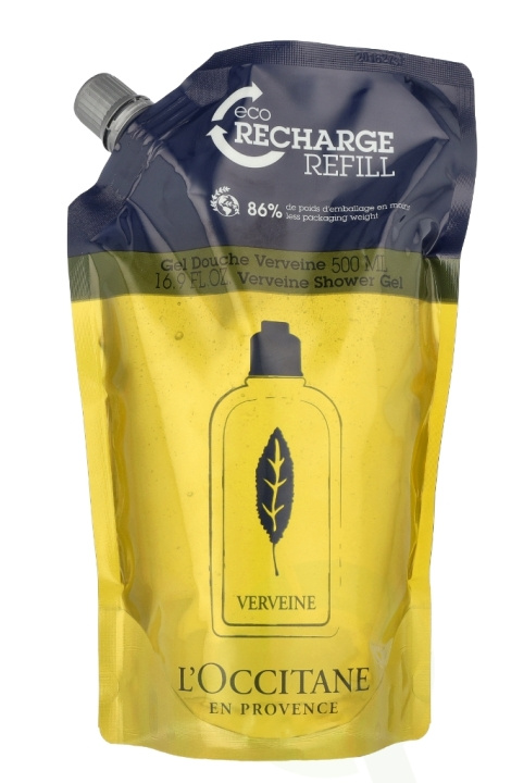 L\'Occitane Verbena Citrus Shower Gel - Refill 500 ml in de groep BEAUTY & HEALTH / Huidsverzorging / Lichaamsverzorging / Bad- en douchegels bij TP E-commerce Nordic AB (C37884)