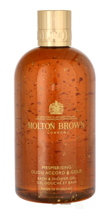 Molton Brown M.Brown Mesmer. Oudh Accord & Gold Bath Shower Gel 300 ml in de groep BEAUTY & HEALTH / Huidsverzorging / Lichaamsverzorging / Bad- en douchegels bij TP E-commerce Nordic AB (C37926)