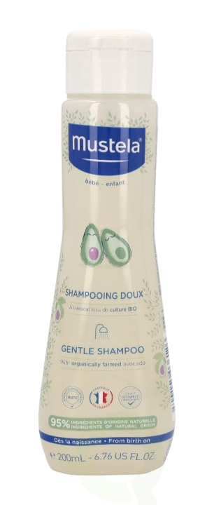 Mustela Gentle Shampoo 200 ml in de groep BEAUTY & HEALTH / Haar & Styling / Haarverzorging / Shampoo bij TP E-commerce Nordic AB (C37951)