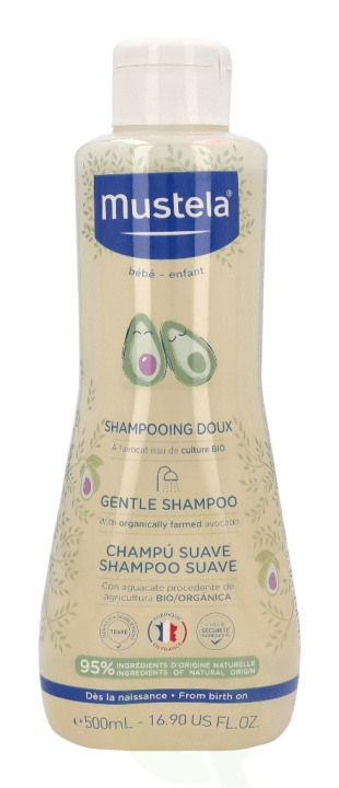 Mustela Gentle Shampoo 500 ml in de groep BEAUTY & HEALTH / Haar & Styling / Haarverzorging / Shampoo bij TP E-commerce Nordic AB (C37952)